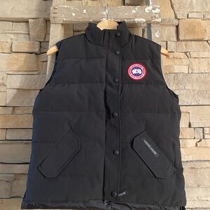 Canada Goose Charcoal Quilted Vest
